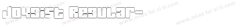 Joygist Regular字体转换
